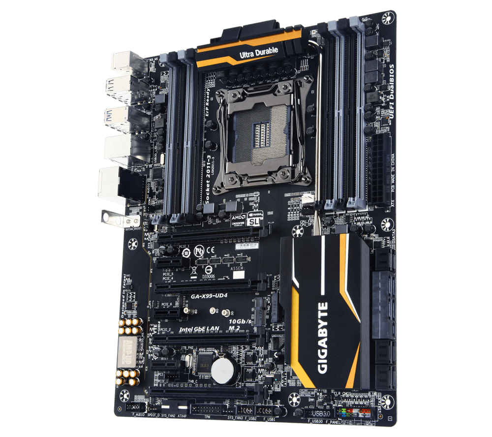 Gigabyte GA-X99-UD4 Rev. 1.1 - Motherboard Specifications On
